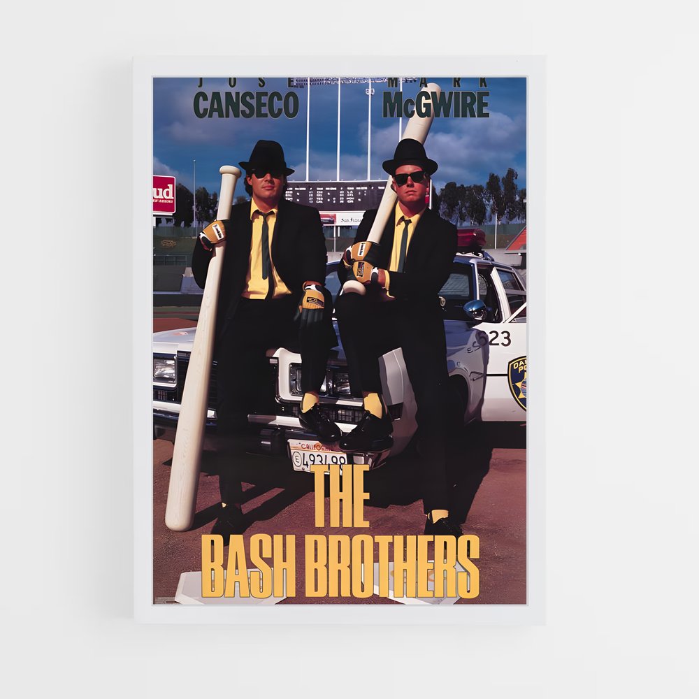 Poster Brothers in Motion – affiche Baseball (vue 3)